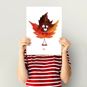 Home ceramic blue vase